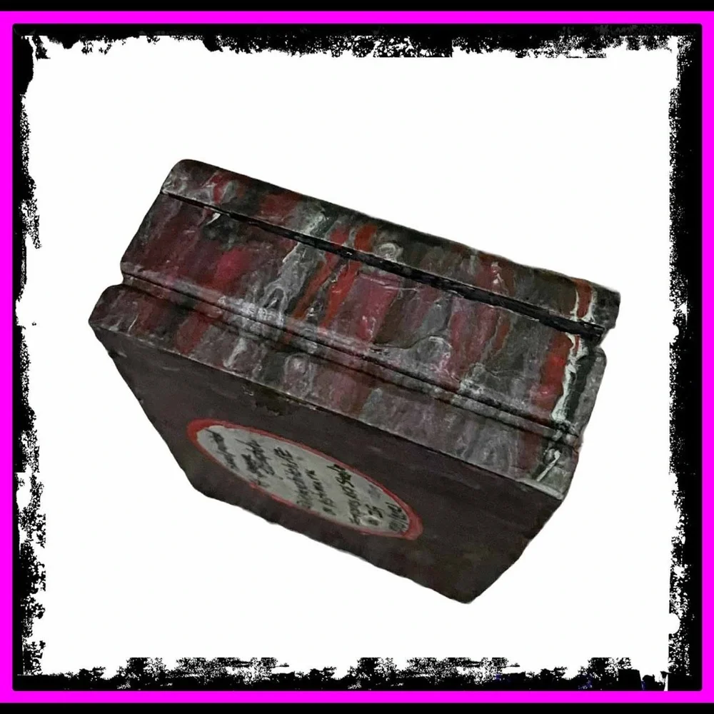 New Artisan Hand Painted By Me Gothic Poured Vintage Cigar Box By Arturo Fuente